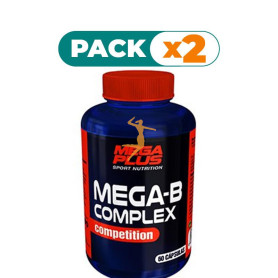Pack 2x MEGA-B COMPLEX 60 CAPSULAS MEGAPLUS