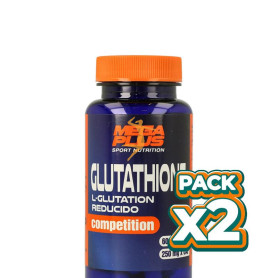 Pack 2x GLUTATHIONE COMPETITION 60 CÁPSULAS MEGAPLUS