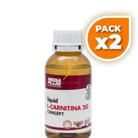 Pack 2x CARNITINE COMPETITION SIN CAFEINA 500Ml. MEGAPLUS