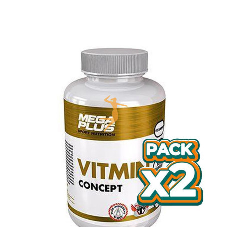Pack 2x VITMIN CONCEPT 120 CAPSULAS MEGAPLUS