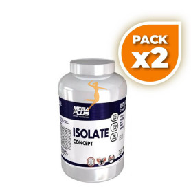 Pack 2x ISOLATE CONCEPT VAINILLA 2Kg. MEGAPLUS