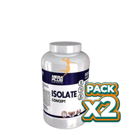 Pack 2x ISOLATE CONCEPT CHOCO-BLANCO 2Kg. MEGAPLUS