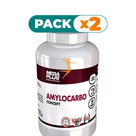 Pack 2x AMYLOCARBO CONCEPT NEUTRO 3Kg. MEGAPLUS