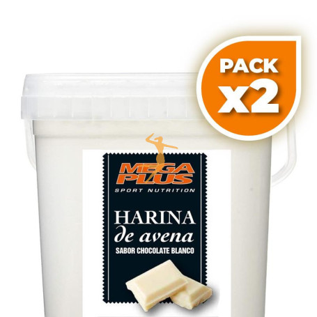 Pack 2x HARINA DE AVENA CHOCOBLANCO 2Kg. MEGAPLUS