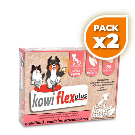 Pack 2x Kowi Flex Plus, 60 comprimidos KOWI NATURE