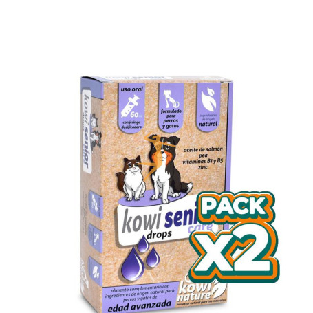 Pack 2x Kowi Senior Care, 60 ml KOWI NATURE