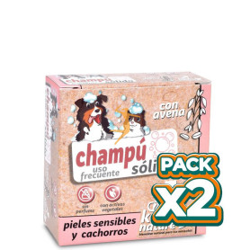 Pack 2x Kowi Champú Sólido Pieles Sensibles, 70 gr KOWI NATURE