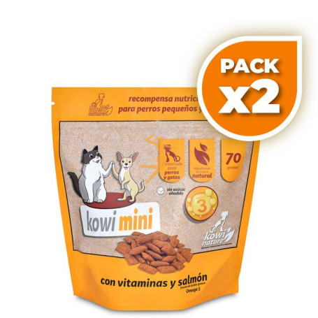 Pack 2x Kowi Mini, Snack 70 gr KOWI NATURE