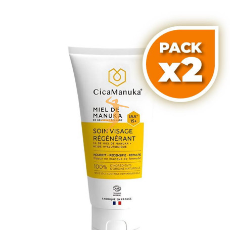 Pack 2x CUIDADO FACIAL REGENERADOR 50ML CICAMANUKA