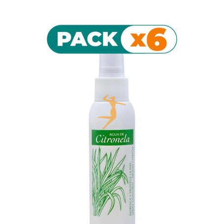 Pack 6x AGUA DE CITRONELA 100ML PLANTIS