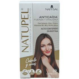 NATUPEL ANTICAÍDA, FUERZA Y VITALIDAD 32 CÁPSULAS NATYSAL