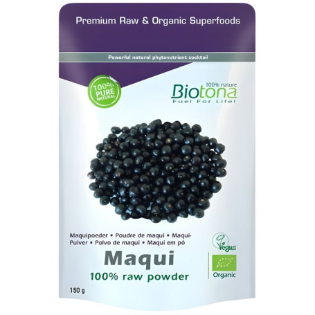 MAQUI CRUDO EN POLVO 150G BIOTONA