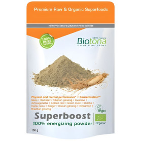 SUPERBOOST POLVO ORGÁNICO 150G BIOTONA