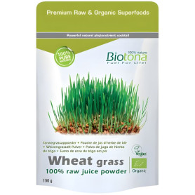 JUGO DE PASTO DE TRIGO EN POLVO 150G BIOTONA