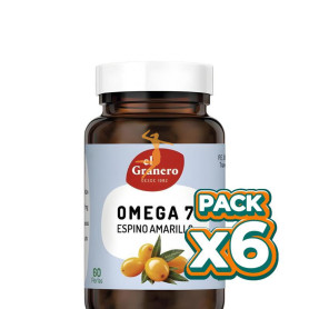 Pack 6x OMEGA 7 ESPINO AMARILLO 60 PERLAS GRANERO