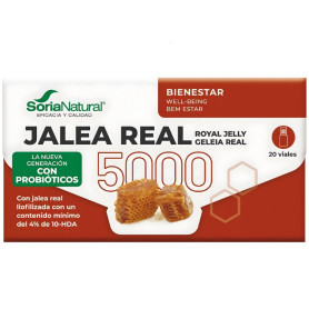 JALEA REAL 5000 CON PROBIÓTICOS 20 VIALES SORIA NATURAL