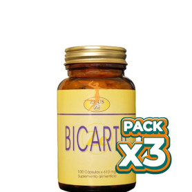 Pack 3x BICARTIL 100 CÁPSULAS ZEUS