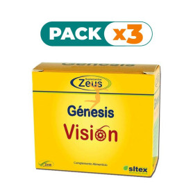 Pack 3x GENESIS VISIÓN 60 CÁPSULAS ZEUS