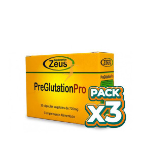Pack 3x PREGLUTATION-PRO 30cap. ZEUS