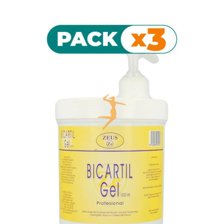 Pack 3x BICARTIL GEL 1000ML ZEUS