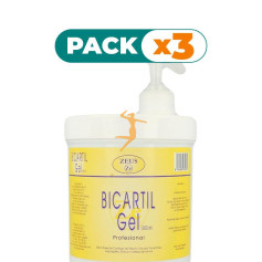 Pack 3x BICARTIL GEL 1000ML ZEUS