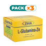 Pack 3x L-GLUTAMINA-ZE 30 SOBRES ZEUS