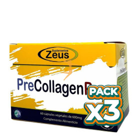 Pack 3x PRECOLLAGEN-PRO 60 CÁPSULAS VEGETALES ZEUS
