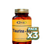 Pack 3x TAURINA + MG 60 CÁPSULAS VEGETALES ZEUS