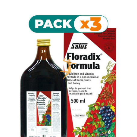 Pack 3x FLORADIX 500Ml. SALUS