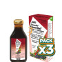 Pack 3x FLORAVITAL JARABE 250Ml. SALUS