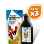 Pack 3x FLORADIX KINDERVITAL JARABE 250Ml. SALUS