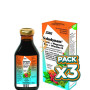 Pack 3x SALUDYNAM JARABE 250Ml. SALUS