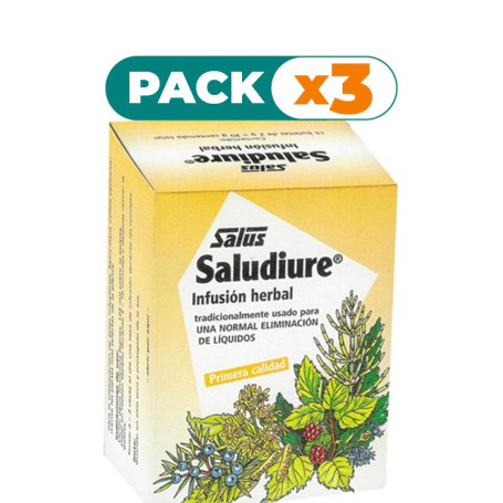 Pack 3x SALUDIURE INFUSIÓN SALUS