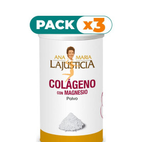 Pack 3x COLÁGENO CON MAGNESIO 350Gr. ANA Mª LAJUSTICIA