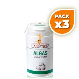 Pack 3x ALGAS 104 COMPRIMIDOS ANA M. LAJUSTICIA