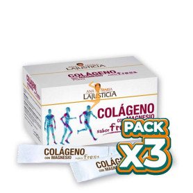 Pack 3x COLÁGENO CON MAGNESIO STICK (FRESA) ANA Mª LAJUSTICIA