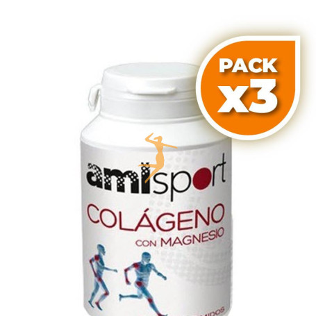Pack 3x COLÁGENO CON MAGNESIO AMLSport 270 COMPRIMIDOS ANA Mª LAJUSTICIA