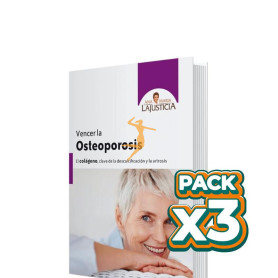 Pack 3x VENCER LA OSTEOPOROSIS ANA MARÍA LAJUSTICIA