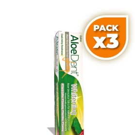 Pack 3x DENTÍFRICO ALOE-DENT BLANQUEADOR 100Ml. EVICRO
