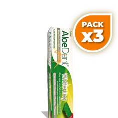Pack 3x DENTÍFRICO ALOE-DENT BLANQUEADOR 100Ml. EVICRO