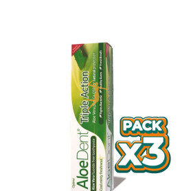 Pack 3x DENTIFRICO ALOE DENT FÓRMULA ORIGINAL 100Ml. EVICRO