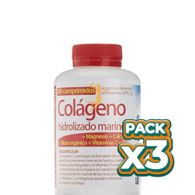 Pack 3x ZENTRUM COLÁGENO HIDROLIZANO MARINO 300 COMPRIMIDOS YNSADIET