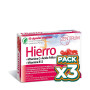 Pack 3x ZENTRUM HIERRO 45 CÁPSULAS YNSADIET