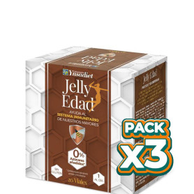 Pack 3x JELLY EDAD 0% AZUCAR CAJA DE 20 AMPOLLAS YNSADIET