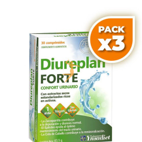 Pack 3x DIUREPLAN FORTE 30 COMPRIMIDOS YNSADIET