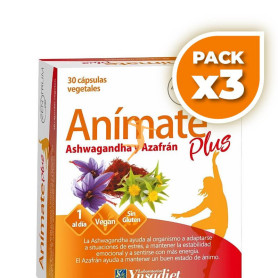 Pack 3x ZENTRUM ANIMATE PLUS 30 CÁPSULAS YNSADIET