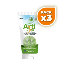 Pack 3x ZENTRUM CREMA ARTI-CBD 150ML YNSADIET