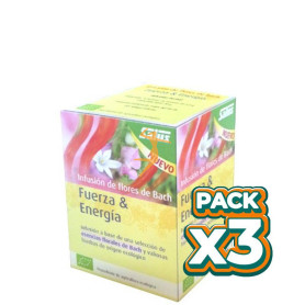 Pack 3x FUERZA Y ENERGÍA INFUSIÓN DE FLORES DE BACH SALUS