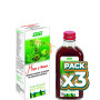 Pack 3x HIGO Y MANÁ JUGO DE PLANTA FRESCA 200Ml. SALUS