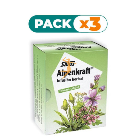 Pack 3x ALPENKRAFT INFUSIÓN SALUS